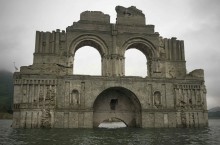 Как храм Мексики оказался в воде