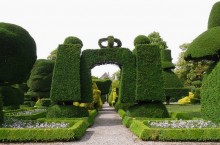 Необычные изваяния: как выглядит красивейший топиарный парк Англии Levens Hall