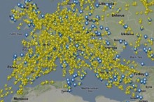 Сколько самолетов может находиться в небе одновременно