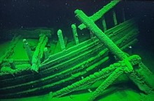 Как на дне Черного моря обнаружили древний затонувший корабль возрастом 2400 лет