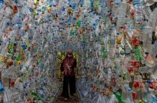 В Индонезии открыли необычный музей из пластика