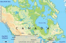Почему при наличии большой территории в Канаде небольшая численность людей