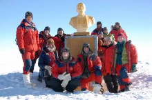 Как британцы достигли полюса недоступности в Антарктиде и увидели там Ленина