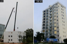 Как в Китае построили готовый 10-этажный жилой дом за 29 часов и почему в него боятся заселяться