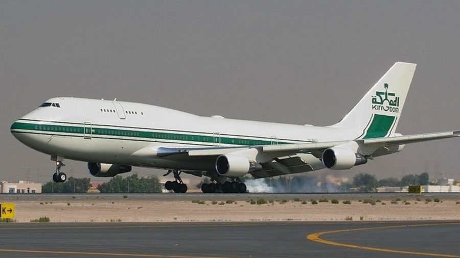 Boeing 747-400 принца Саудовской Аравии