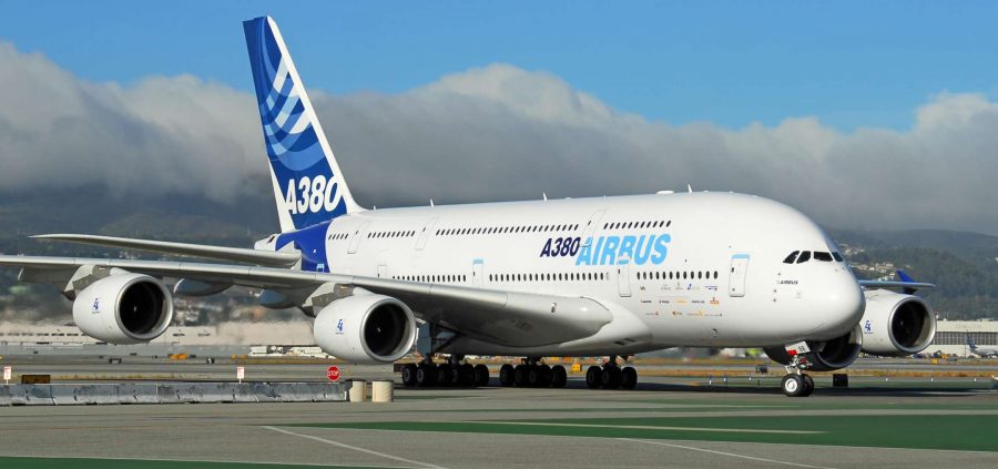 Самый большой пассажирский самолет Airbus A380