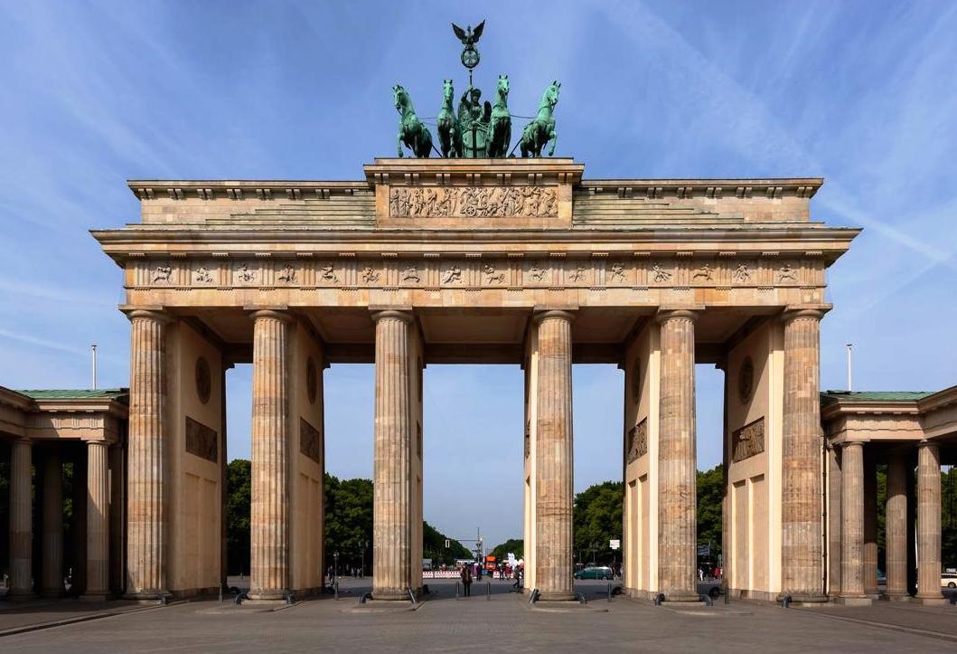 Бранденбургские ворота в Германии