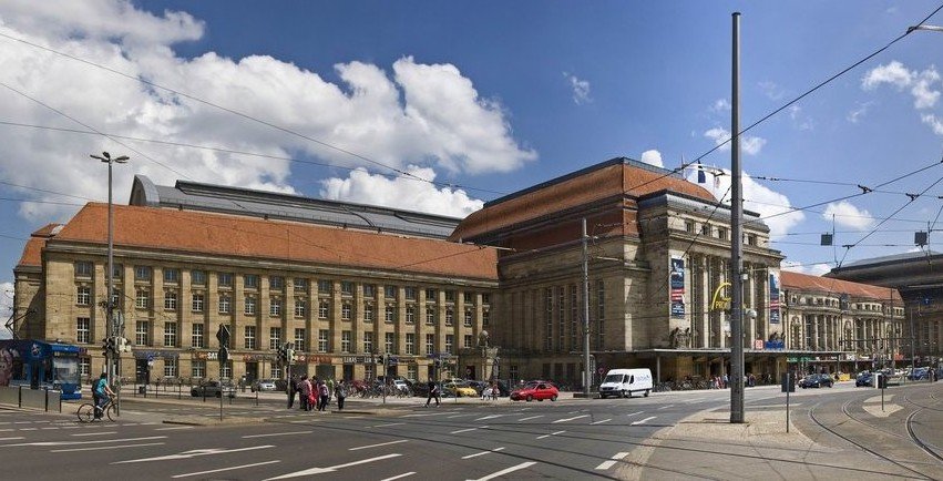 Центральный вокзал Лейпцига