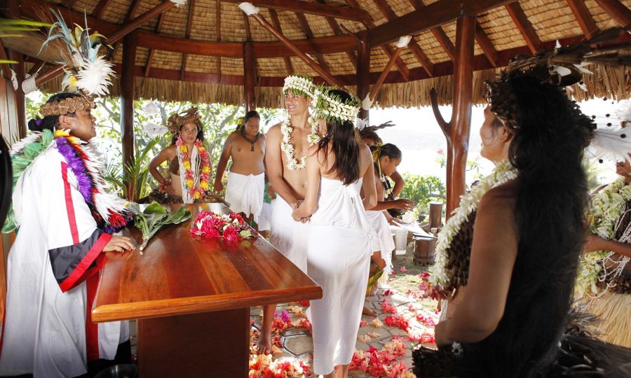 Невеста в Полинезии и обычаи