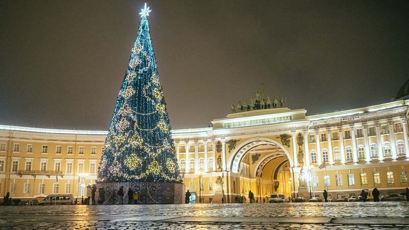 Санкт-Петербург Новогоднее убранство 2020 Санкт-Питербург
