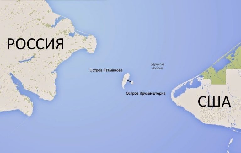 Между Россией и Америкой всего 4 км