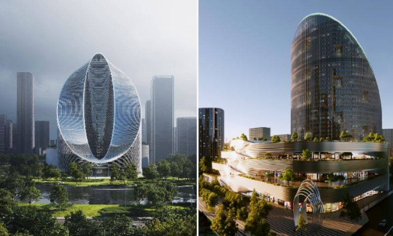 Проект здания в Китае