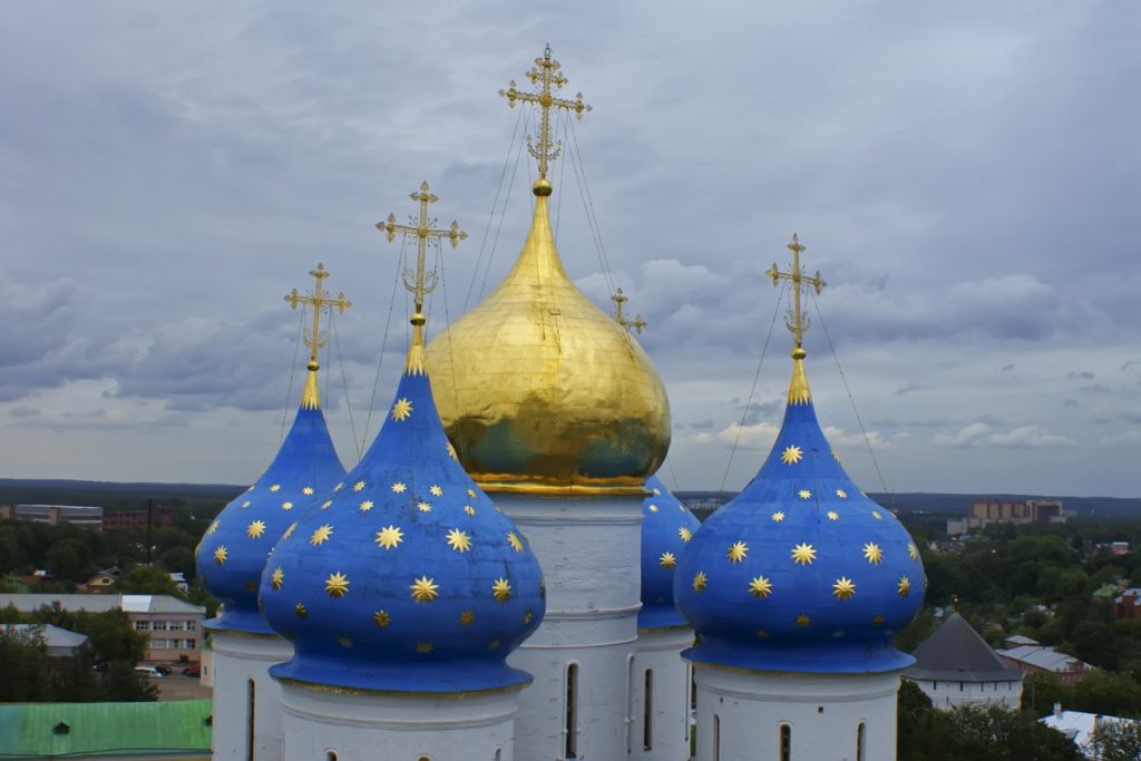 Фото золотые купола церквей