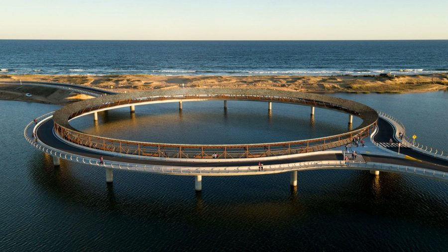 Круглый мост в Уругвае