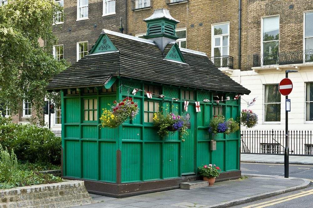 Зеленые домики в Лондоне