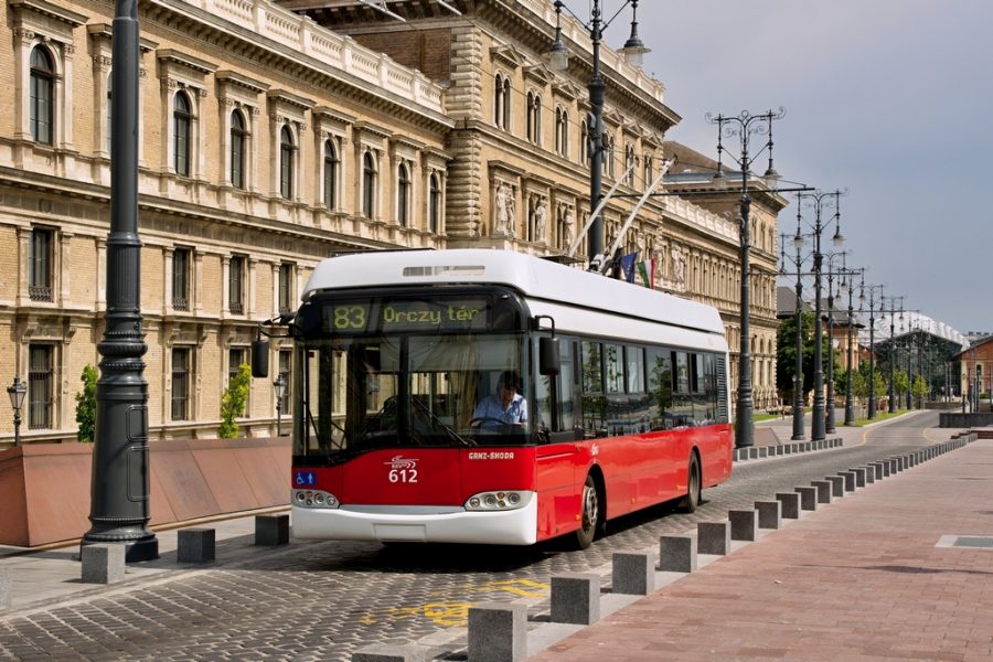 Тролейбус в Венгрии