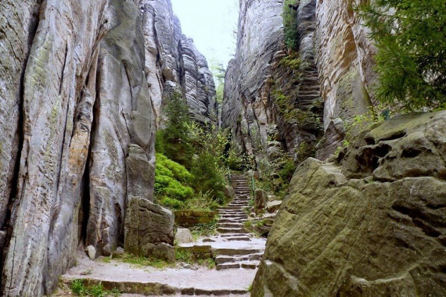 Праховские скалы в Чехии
