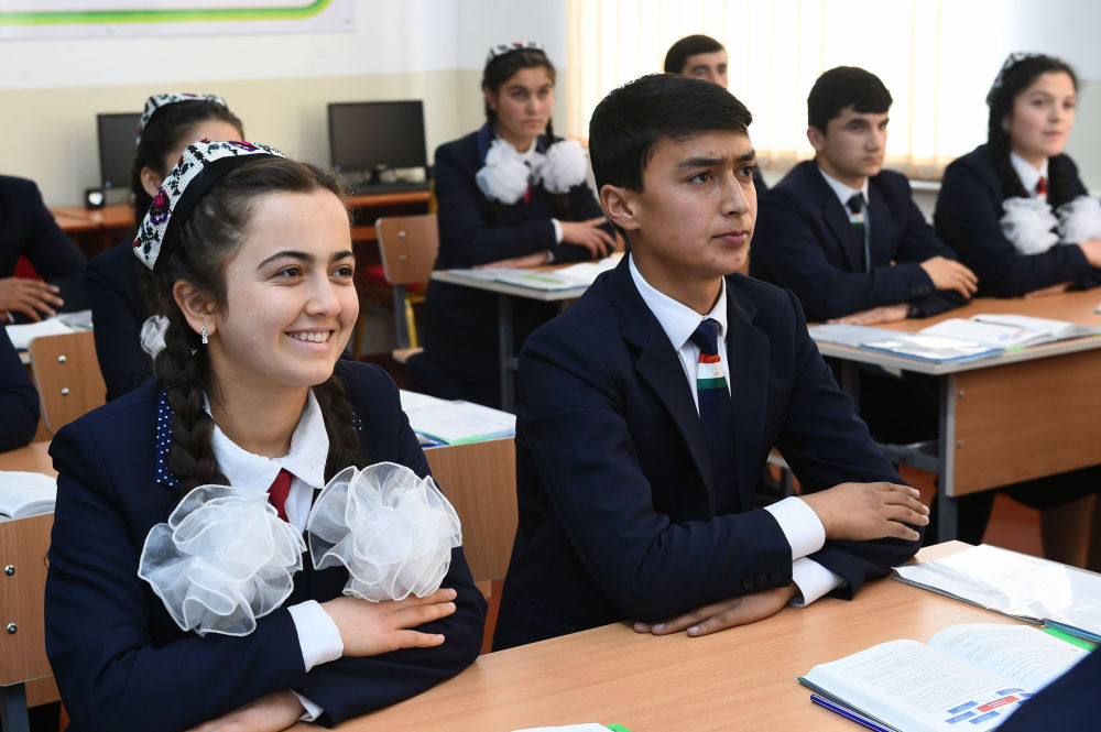 Школа в Таджикистане