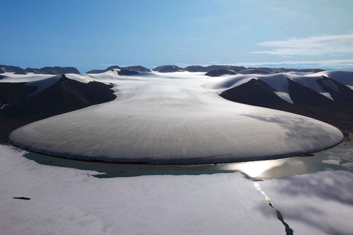 Ледник Слоновья нога в Гренландии