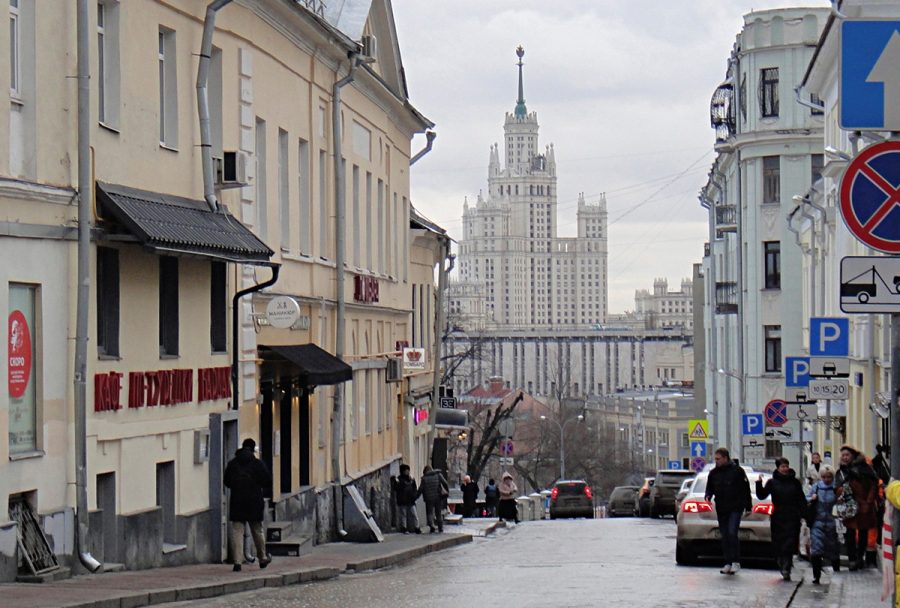 Спасоглинищевский переулок в Москве