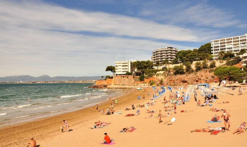 Пляж в Испании