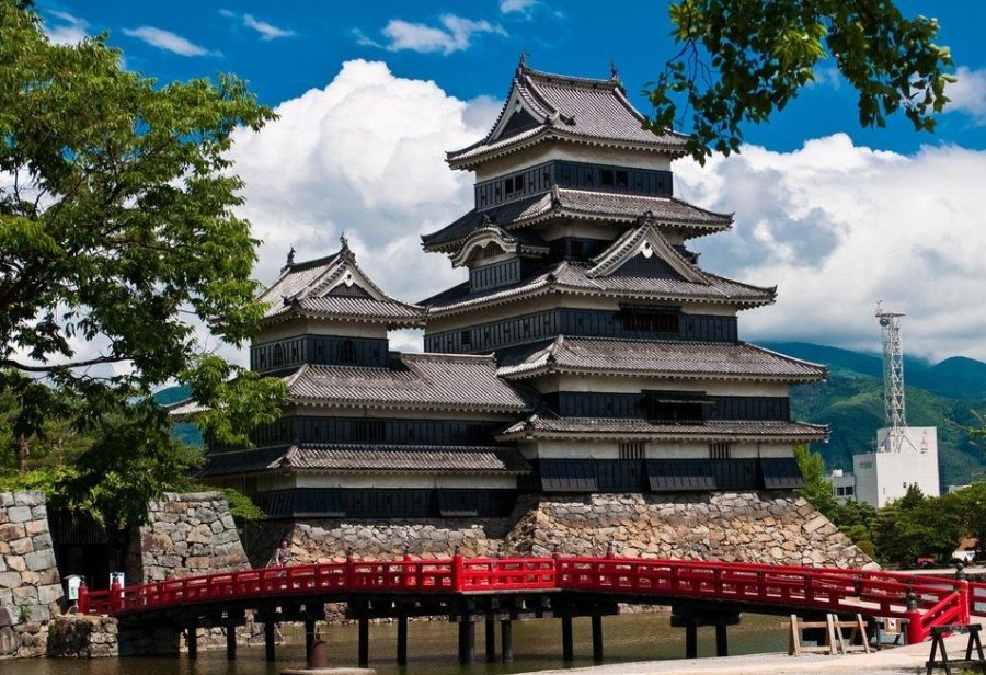 Японский замок Мацумото
