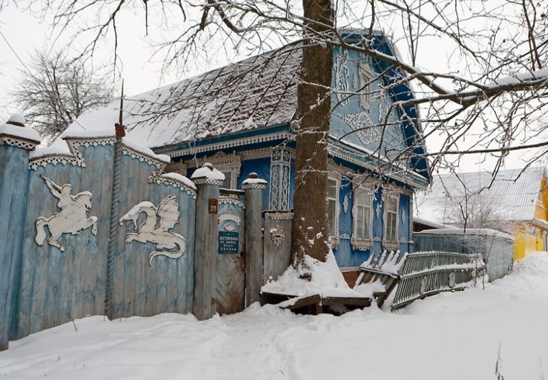 Дом Владимира Акулова из деревни Климово