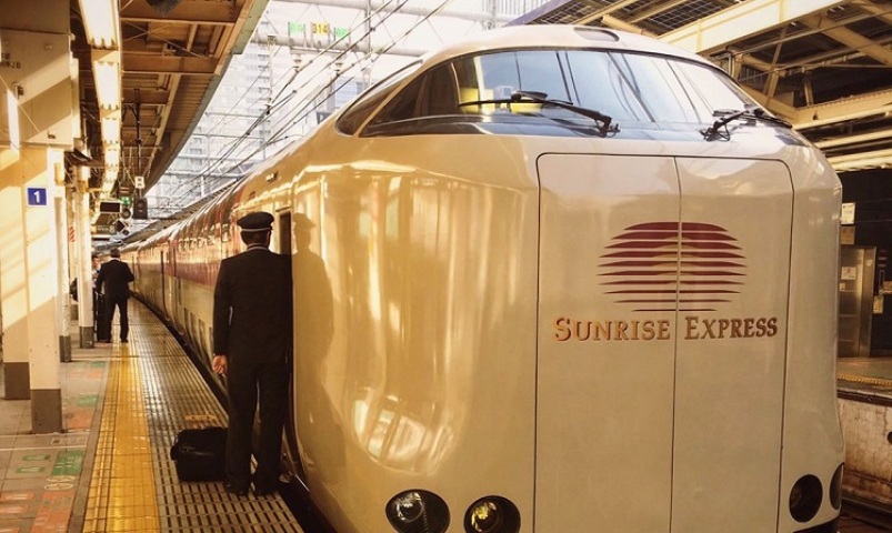 Спальный поезд в Японии