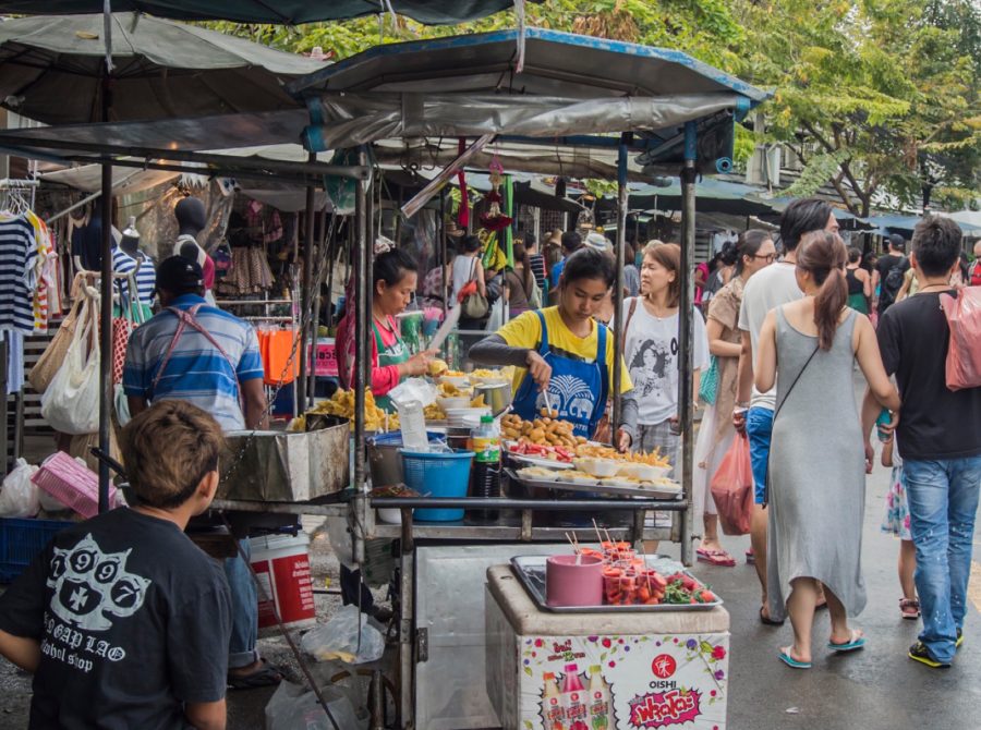 Рынок Чатучак в Таиланде