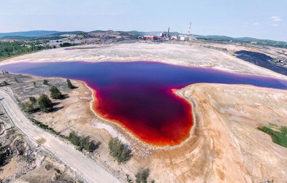 Radionuclide ☢️ pollution in Lake Karachay (V-9), Russian Federation